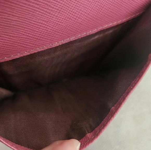 Prada Amethyst Dark Pink Compact Wallet - Picture 7 of 13